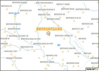 map of Ban Muang Kao