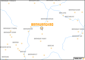 map of Ban Muangkao