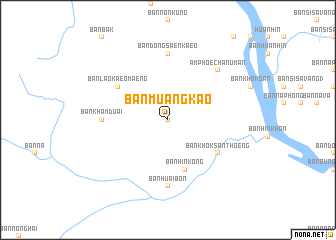 map of Ban Muang Kao