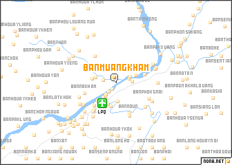 map of Ban Muangkham