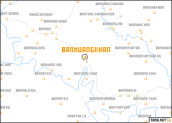map of Ban Muang Khan