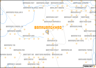 map of Ban Muang Khao