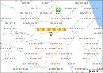 map of Ban Muang Khao