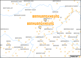 map of Ban Muangkheung