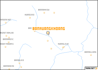 map of Ban Muangkhoang