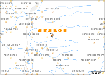 map of Ban Muang Khwa