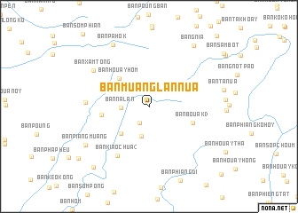 map of Ban Muanglan-Nua