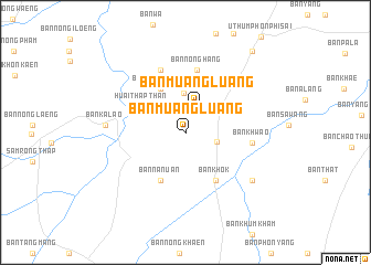 map of Ban Muang Luang