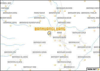 map of Ban Muang Luang