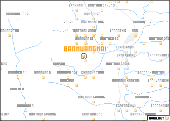 map of Ban Muang Mai