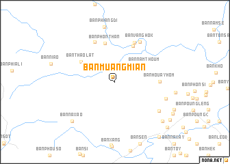 map of Ban Muangmian