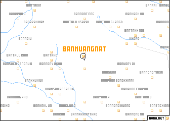 map of Ban Muang Nat