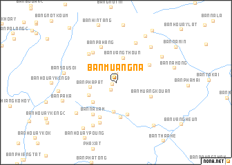 map of Ban Muang-Na