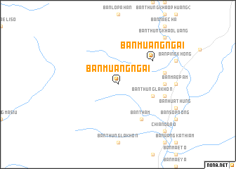 map of Ban Muang Ngai