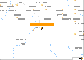 map of Ban Muangngan