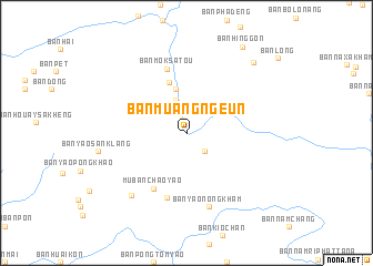 map of Ban Muangngeun