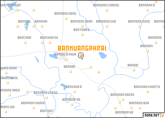 map of Ban Muang Phrai