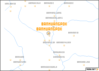 map of Ban Muang Pok