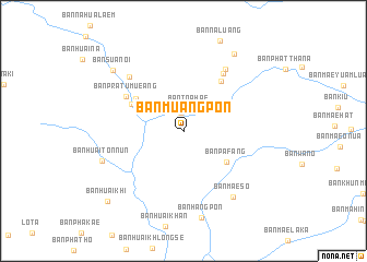 map of Ban Muang Pon