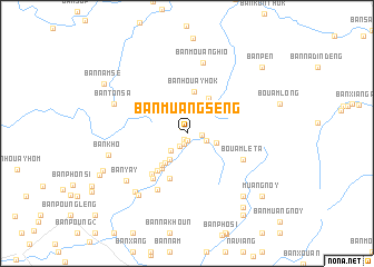 map of Ban Muangséng