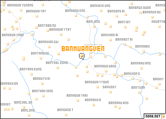 map of Ban Muangvèn