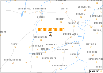 map of Ban Muang Wan