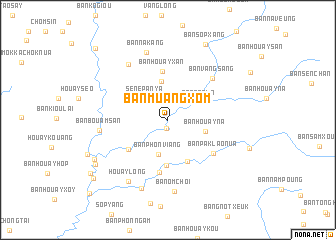 map of Ban Muangxôm