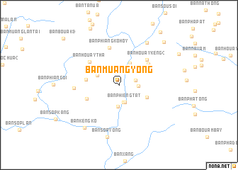 map of Ban Muangyông
