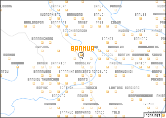 map of Bản Mùa