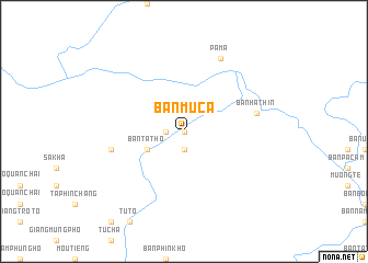 map of Bản Mu Cả