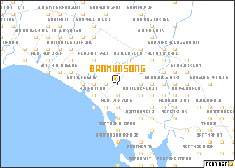 map of Ban Mun Song