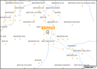 map of Ban Mun