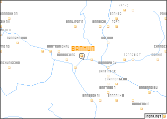map of Bản Mứn
