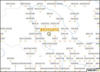 map of Bản Mương