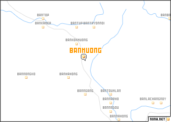 map of Ban Muong