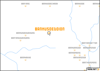 map of Ban Musoe Doi On