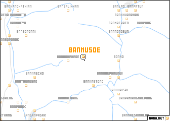 map of Ban Musoe