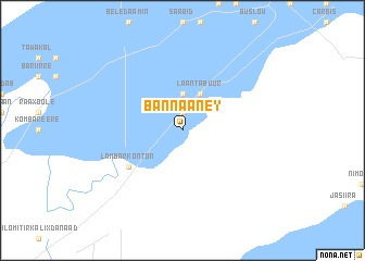 map of Bannaaney