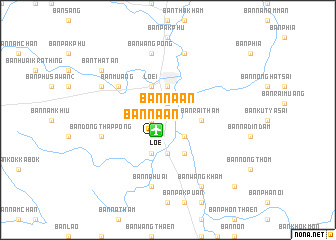 map of Ban Na An