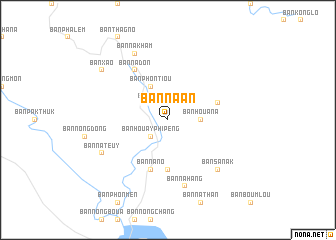 map of Ban Naan