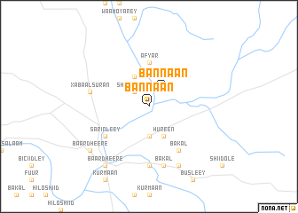 map of Bannaan