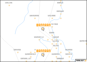 map of Bannaan