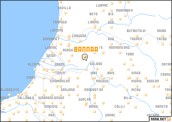 map of Bannaa