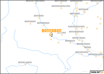 map of Ban Naban