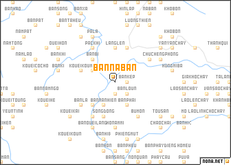 map of Bản Na Ban