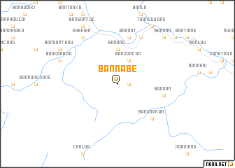 map of Bản Na Bé