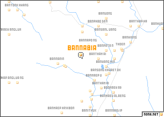 map of Ban Na Bia