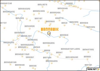 map of Ban Nabik