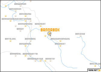 map of Ban Nabôk