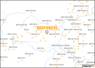 map of Ban Nabông